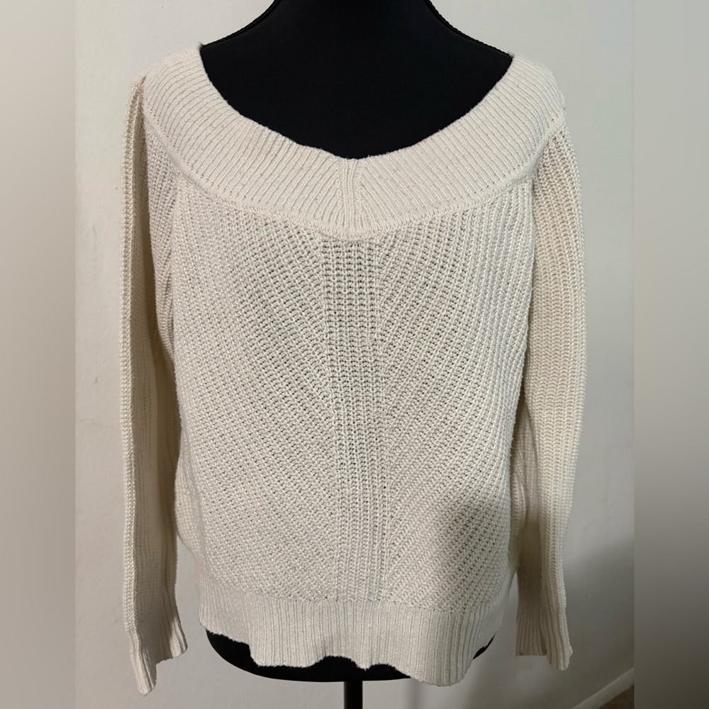 Abercrombie & Fitch off the shoulder long sleeve oversized sweater